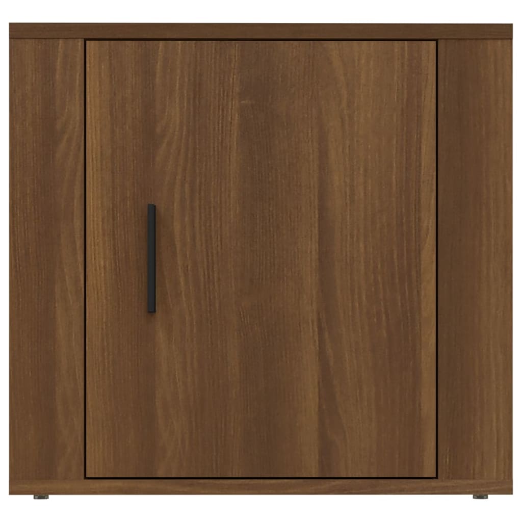 Bedside Cabinet Brown Oak 50x39x47 cm